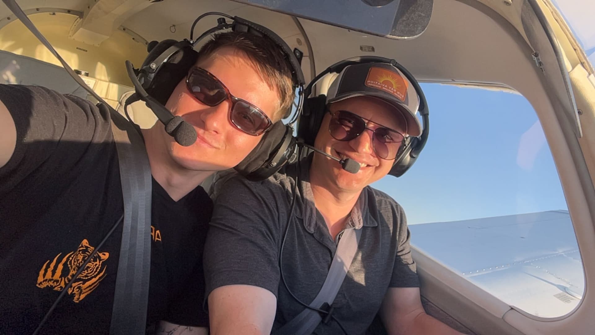 Left Seat, First Flight